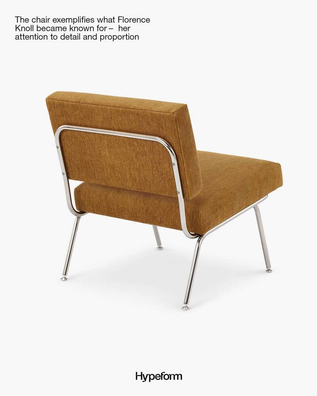 HYPEBEASTさんのインスタグラム写真 - (HYPEBEASTInstagram)「Almost 70 years after its launch in 1954, Florence Knoll’s Model 31 Lounge Chair is being reissued.  Featuring a simple form, the Model 31 is designed to be applicable to any environment. It perfectly exemplifies the style of Knoll herself, who was largely known for revolutionizing office design and bringing modernism to workplace interiors.  The new edition, released by @knoll, comes with a fresh selection of textiles to choose from – a nod to Knoll Textiles, which Florence founded in 1947.  Take a closer look above.  Photos: courtesy of Knoll」9月28日 1時00分 - hypebeast