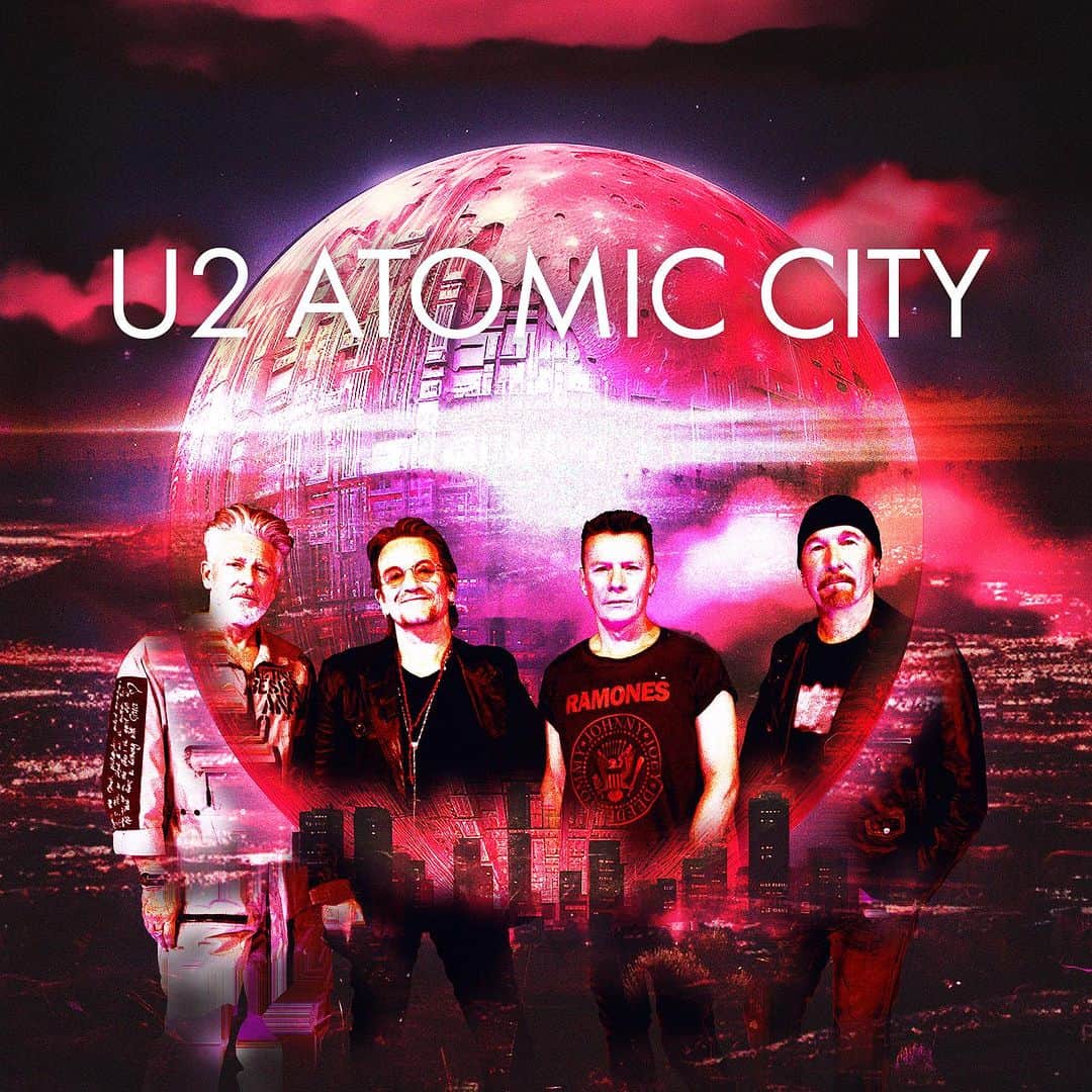 U2さんのインスタグラム写真 - (U2Instagram)「ATOMIC CITY. FRIDAY.」9月28日 1時02分 - u2