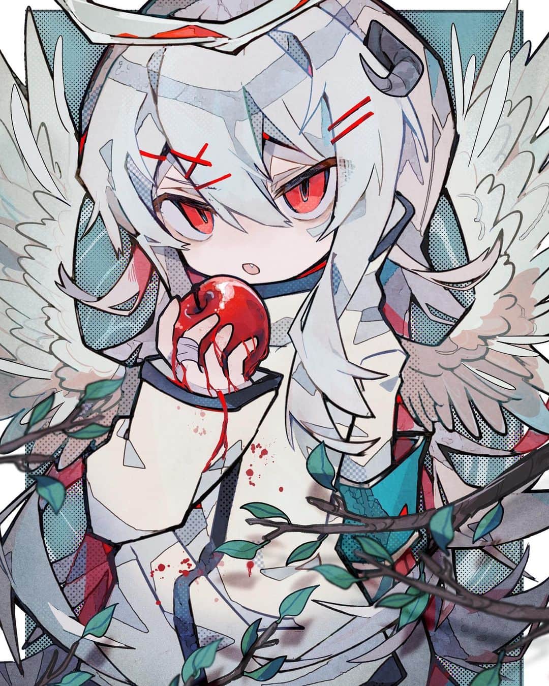 soresakiのインスタグラム：「17/30  #originalart  #originalcharacter」