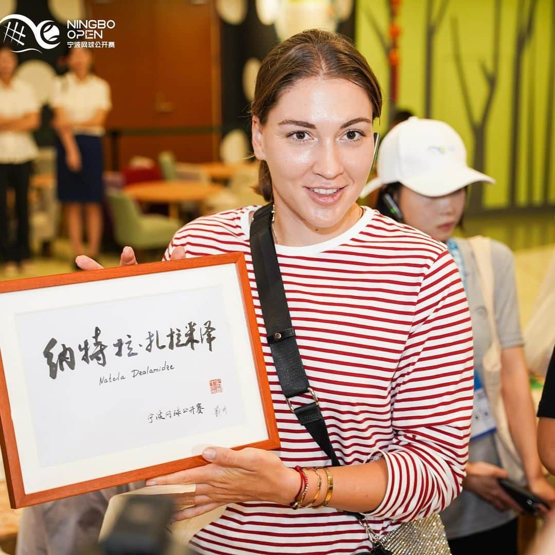 WTA（女子テニス協会）さんのインスタグラム写真 - (WTA（女子テニス協会）Instagram)「A day at the Ningbo Museum 📜  #NingboOpen」9月28日 1時45分 - wta