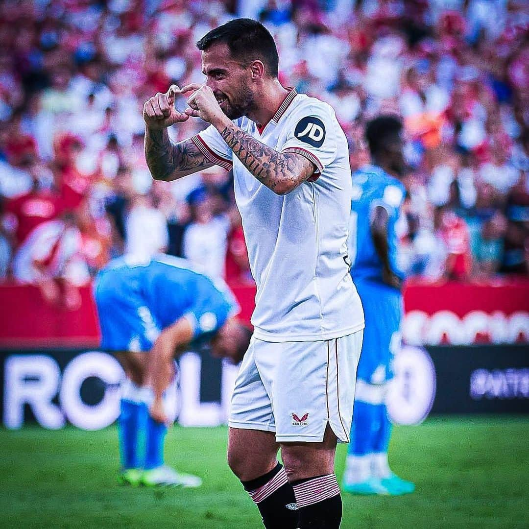 ヘスス・フェルナンデス・サエスのインスタグラム：「26/09/2023. Seguir, creer y ganar.  @sevillafc」