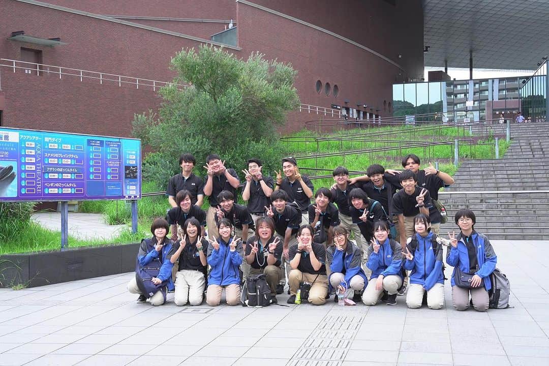のインスタグラム：「水族館プロデュース専攻 実習2日目🐬🐠  本日は、下関水族館海響館様にお邪魔しました！ 初めにレクチャーを受け、「観る」ポイントを教わって、実際にパフォーマンスや館内を見学させて頂きました🌱  学生の皆さん、一所懸命記録していたメモもこれからしっかり役立てて、夢の実現に向けて頑張りましょう✨  . ・－・－・－・－・－・－・－・－・ ⁡ 学校説明会やオープンキャンパスも実施しております🐰🌱 ぜひご参加ください🕊🛰 ⁡ ・－・－・－・－・－・－・－・－・ ⁡ #tca東京eco動物海洋専門学校 #tcaeco #動物 #海洋 #ペット #自然環境 #恐竜 #専門学校 #オープンキャンパス #oc #進路 #動物園 #飼育員 #下関水族館」
