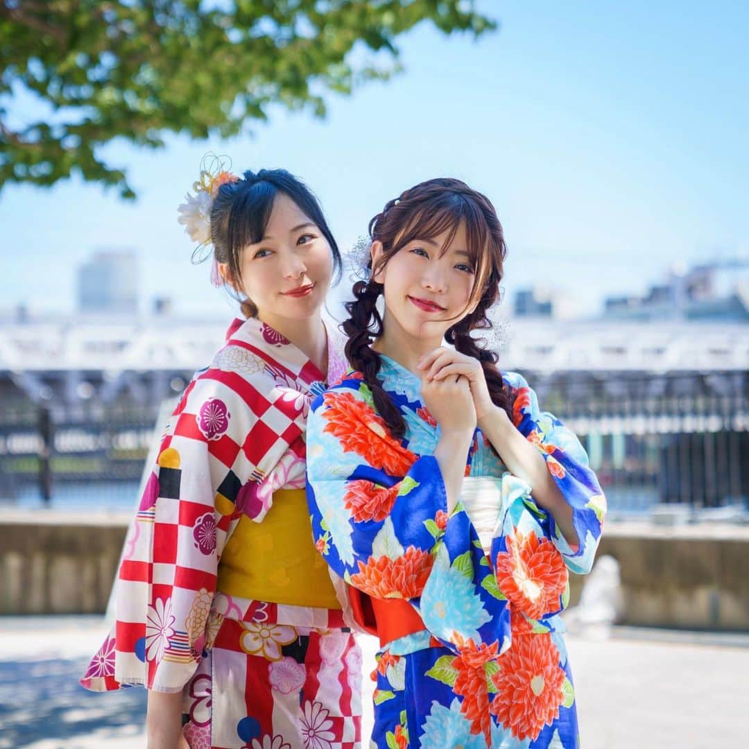 熊谷知花のインスタグラム：「今年の夏も終わり秋になるね👘」