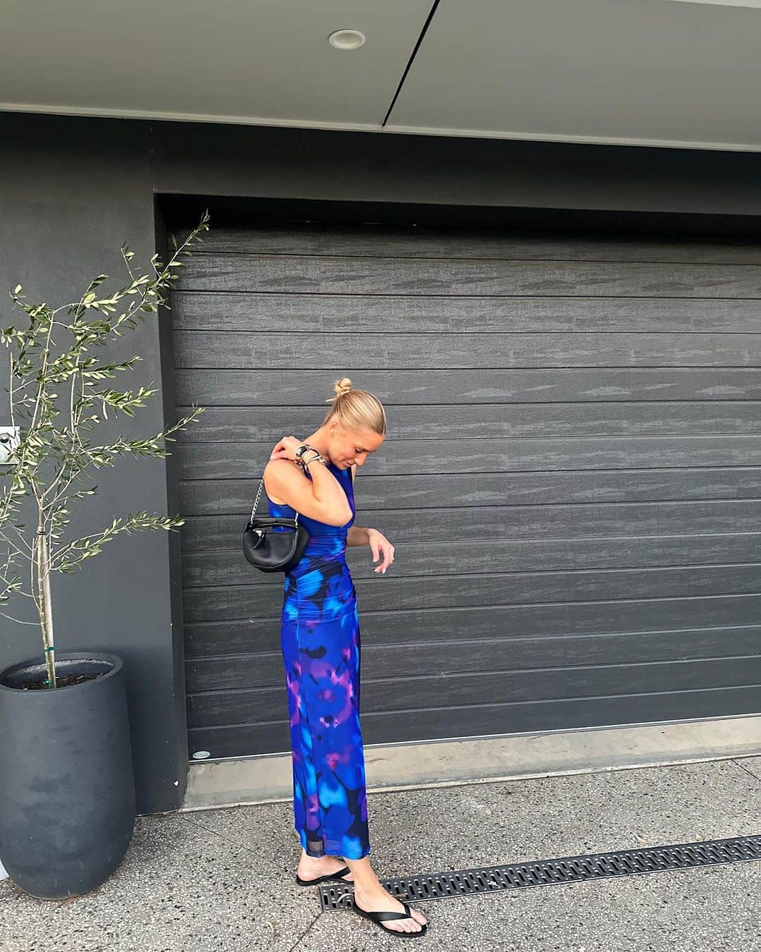 KOOKAI のインスタグラム：「We love @jamie.loves in the Dusk Midi Dress •• Available in boutiques and online #kookai」