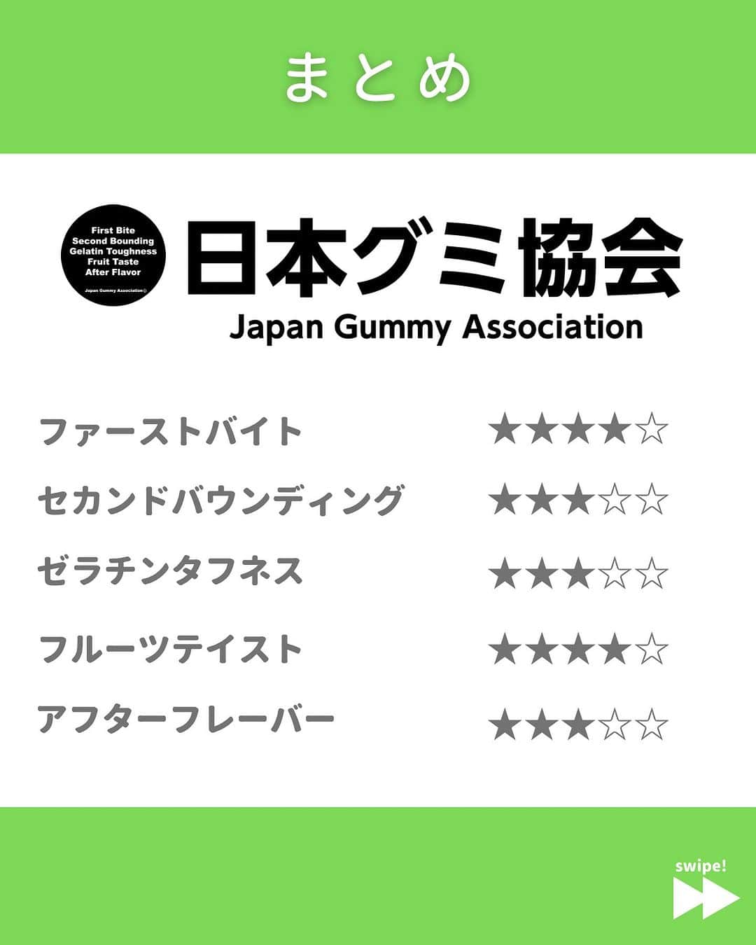 日本グミ協会さんのインスタグラム写真 - (日本グミ協会Instagram)「@gummy_japan ←他のグミ情報はこちらから！  日本グミ協会公式レビュー！  #水グミシャインマスカット  保存しておくとお買い物に便利🙆‍♀️  グミのリクエストはコメントで待ってます！ｸﾞ٩( ᐛ )و ﾐ #日本グミ協会 を付けてグミニケーションもしてみてねｸﾞ٩( ᐛ )و ﾐ  【毎週火曜は新作グミライブ配信中📢】 →@gummy_japan  #日本グミ協会 #グミニケーション #グミ #グミ好きな人と繋がりたい #グミ好き #グミ紹介 #コンビニ  #水グミ  #シャインマスカット」9月27日 19時18分 - gummy_japan