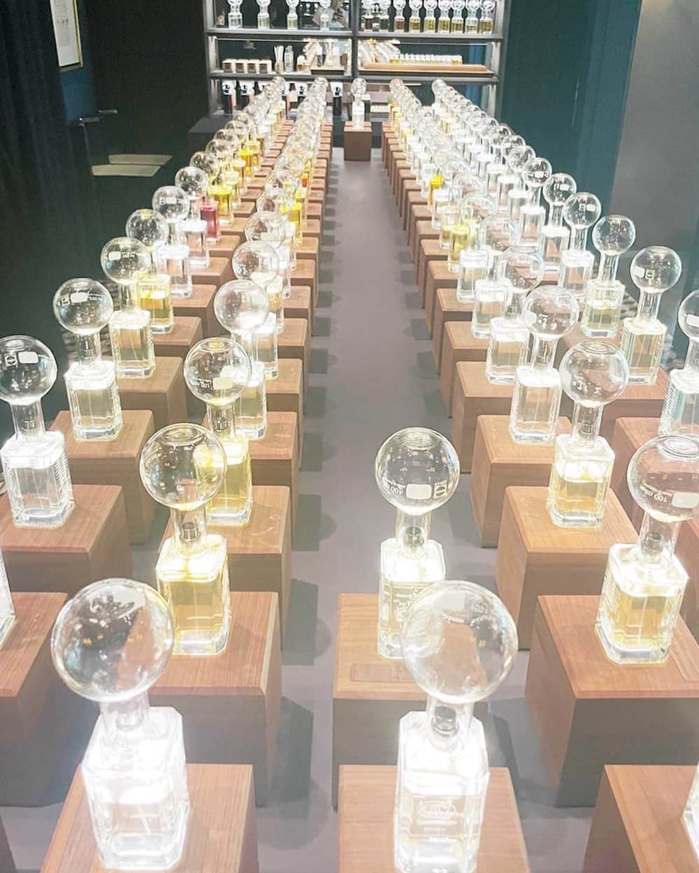 市川海老蔵 （11代目）のインスタグラム：「* Came to buy my fragrance of now before rehearsal✨ Somehow, these fragrances are mysterious, and you can’t notice the smell yourself… I believe there are about 100 kinds here, and there was one that I couldn’t tell the aroma. I like that one✨  稽古前に  自分の今の香りを  買いにきました✨  なんか、この香水不思議で、 自分では香りがわからないのです、、  ここに100種類くらいあると思いますが  私が香りを感知出来ないものが  一つ。  私はそれが好きです✨  #市川團十郎白猿 #市川海老蔵 #海老蔵 #市川新之助 #成田屋 #歌舞伎 #歌舞伎座 #和 #舞台 #三千世界 #ABKAI #ABMORI #ebizoichikawa #ebizo #kabuki #thunderparty #theater #theaterarts #actor #kabukiactor #japan #classic #traditionaljapan #japaneseculture #japan_og_insta #performingarts」