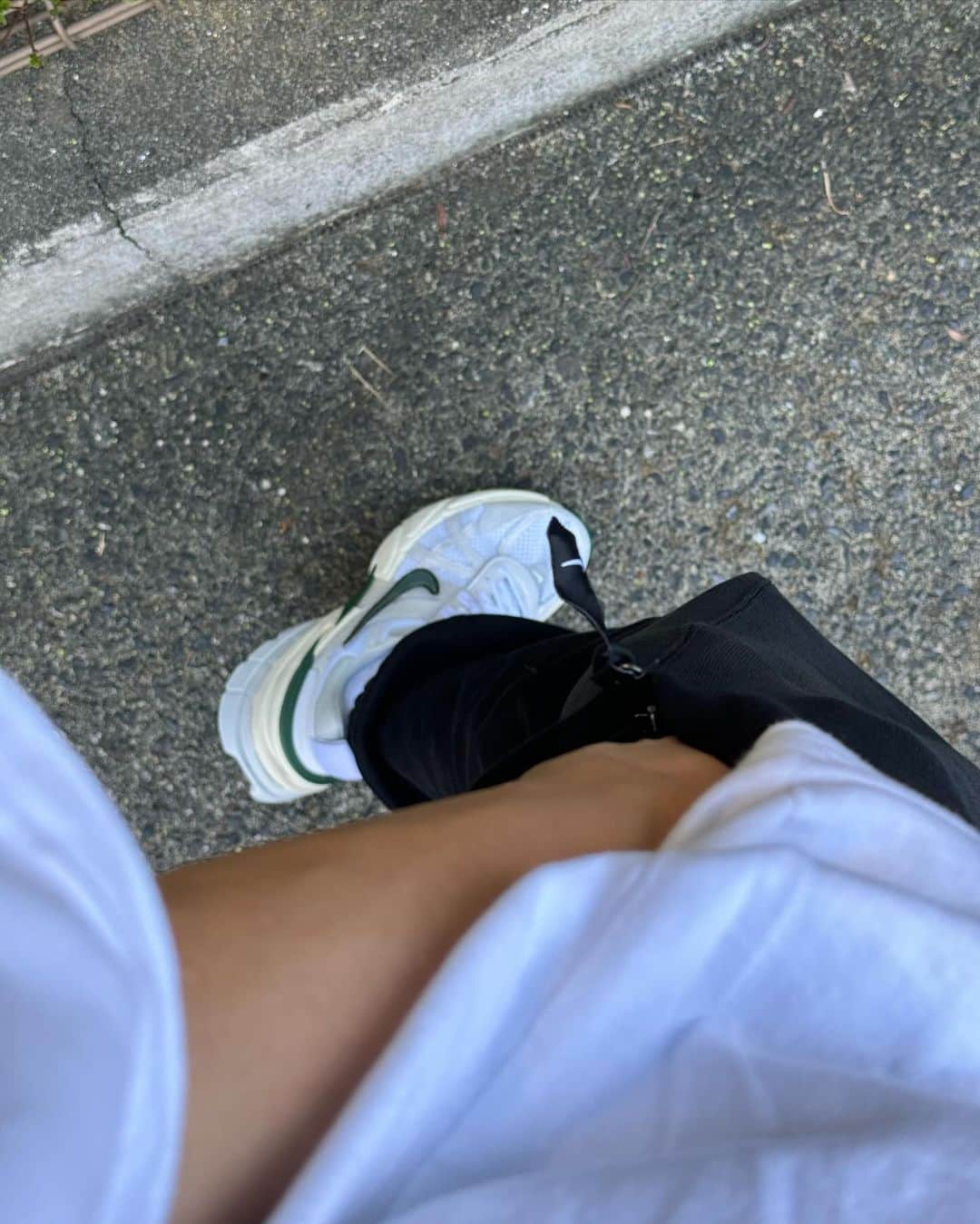 Yukano Nojiriのインスタグラム：「新しいスニーカーでお散歩🐶✌🏻 @niketokyo @________gr8 #NIKEV2KRUN」