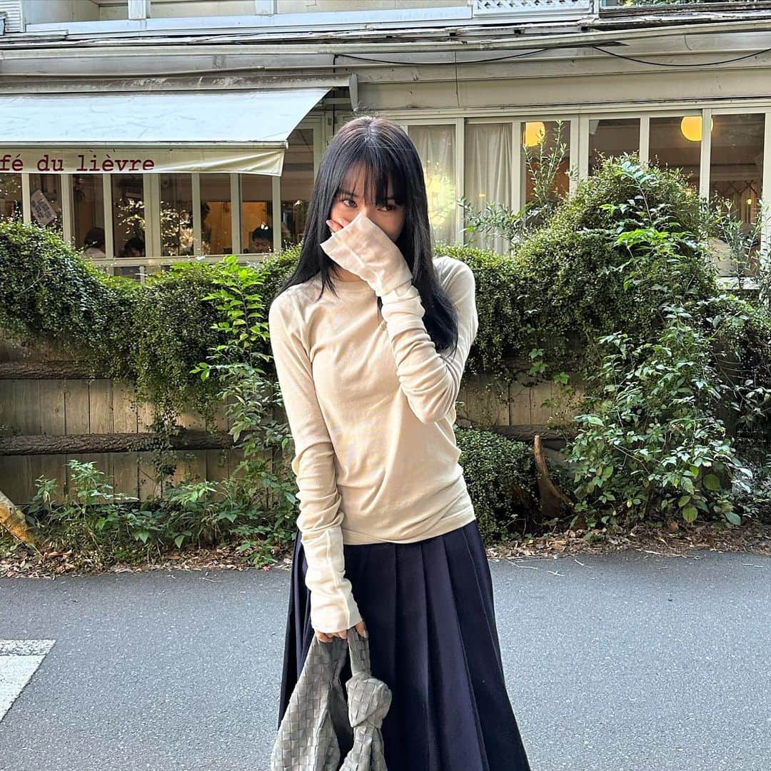 柊有紗さんのインスタグラム写真 - (柊有紗Instagram)「長袖解禁˚✧₊⁎❝᷀ົཽ≀ˍ̮ ❝᷀ົཽ⁎⁺˳✧༚」9月27日 19時49分 - alilisa_h