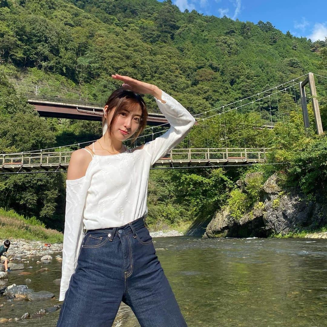 平塚麗奈さんのインスタグラム写真 - (平塚麗奈Instagram)「・ 定期で自然が恋しくなる いつかのリフレッシュDAY🌿🤍」9月27日 19時55分 - hiratsuka_reina