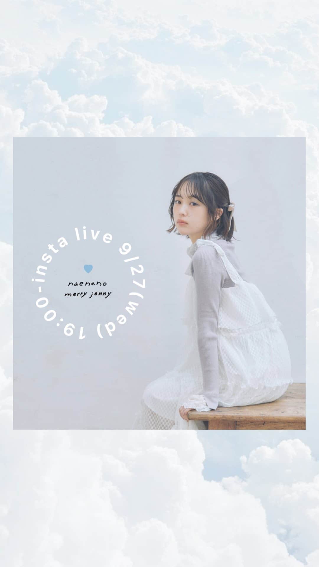 merry jennyのインスタグラム：「naenano × merry jenny コラボitem紹介Live♥」