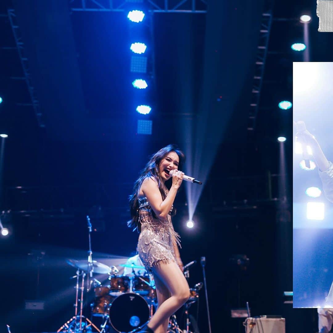 アユ・ティンティンのインスタグラム：「난 내 일을 사랑한다 🎤🎶🎵🤩🫶🏻✨」