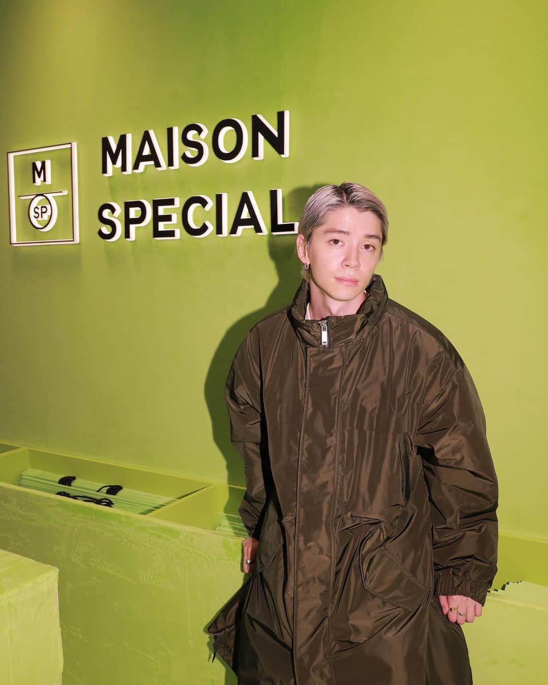 のインスタグラム：「MAISON SPECIAL x ZARA Collaboration Launch Reception Party🔋  #ZARA #ザラ  #MAISONSPECIALXZARA #メゾンスペシャルＸザラ」