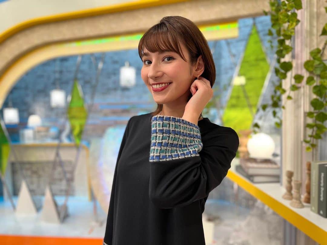 のインスタグラム：「.  こんばんは！  ハレのちあした キャスターを担当する今週の3日間を終えました😊  あすのニュースで放送される特集の 取材を担当しています🐈 またお知らせしますね🐾  .   #ニュース #アナウンサー」