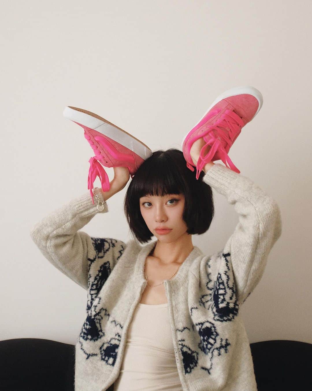 る鹿さんのインスタグラム写真 - (る鹿Instagram)「Vans Barbie pink 💕」9月27日 21時29分 - luluxinggg