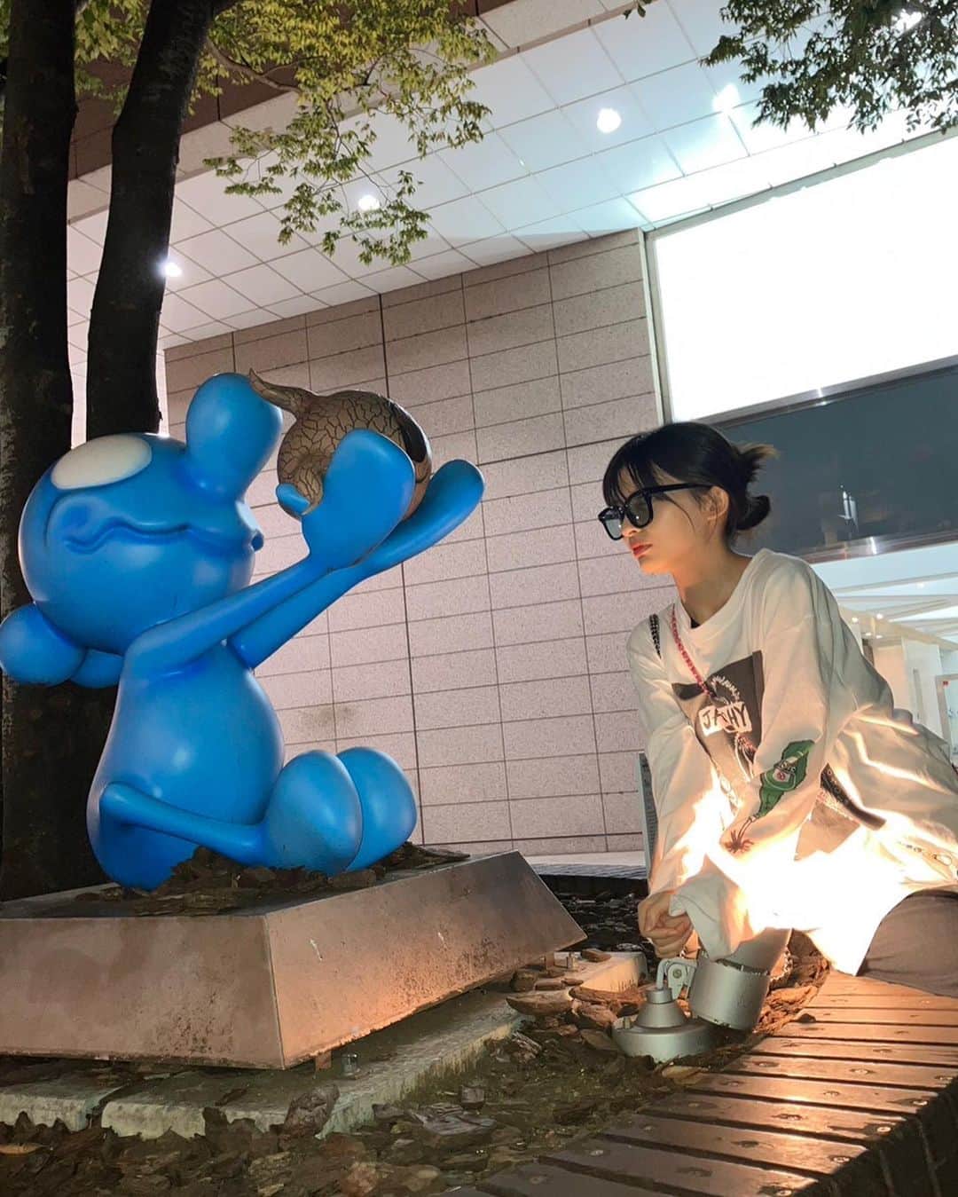 Mappyさんのインスタグラム写真 - (MappyInstagram)「癒し🚢 #白井さんいた　@coinparkingdelivery_art ✌️」9月27日 21時49分 - mahirucoda