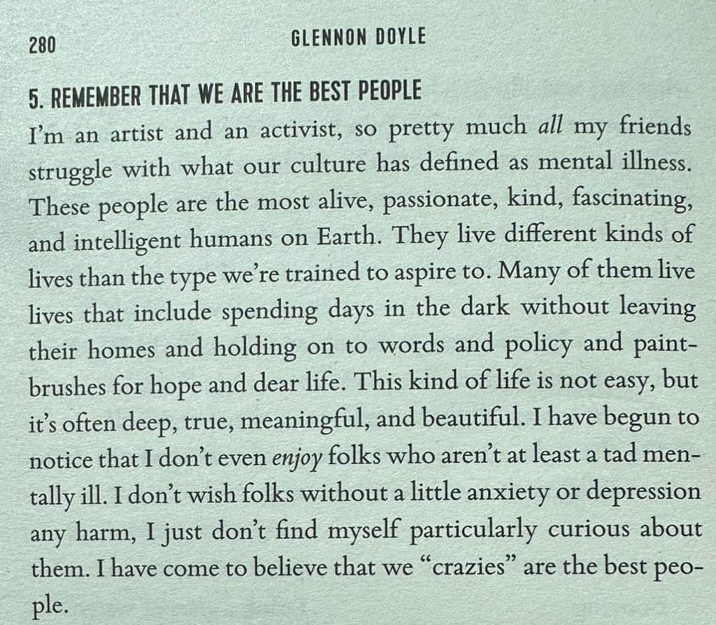 エヴァ・グリーンのインスタグラム：「I started @glennondoyle’s book “Untamed “ and this passage resonated with me . Being brave enough to touch and hold your feelings and wounds is a great thing as opposed to never going there .There is beauty in the craziness, grace in the struggle , power in bravery, and romance in the fight. Sometimes it’s hard to be in touch with what we truly feel and think , but embracing the humanity within us is the real dance for us romantics ❤️‍🔥」