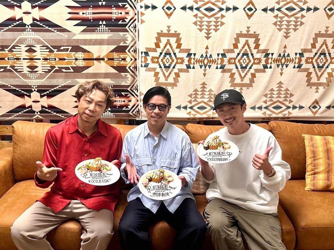 USAさんのインスタグラム写真 - (USAInstagram)「EXILE 22周年㊗️ いつも応援してくださりありがとうございます。  今日は居酒屋えぐざいるで皆さんと乾杯できて幸せでした♪」9月27日 22時12分 - exileusa_danceearth