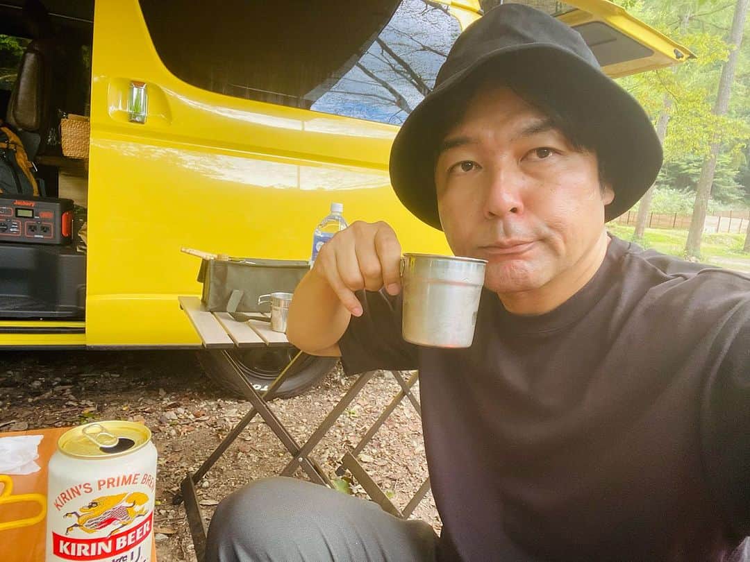 市川ヒロシさんのインスタグラム写真 - (市川ヒロシInstagram)「群馬にて ソロキャン  車中泊サイコー  #キャンプ #ソロキャンプ #キャンプ飯  #ハイエース」9月27日 22時05分 - ichikawa.hiroshi