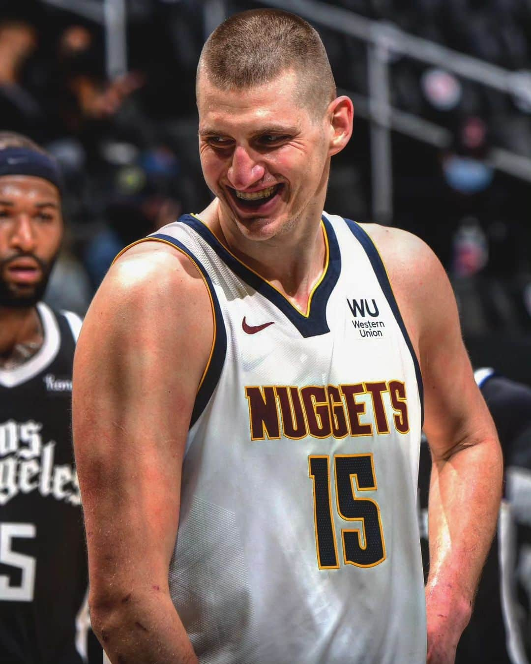 ニコラ・ヨキッチのインスタグラム：「ESPN polled 15 scouts, coaches and executives across the NBA and here are the results of following surveys:  🔸 Best player right now:  Nikola Jokic - 13 votes  🔸Best player in 5 years:  Luka Doncic - 6 votes   🔸MVP this coming season:  Jokic- 9 votes   🔸Eastern Conference Champs: Celtics-9 votes    🔸Western Conference Champs: Nuggets-10 votes   🔸NBA Champions: Celtics-6 votes  . . . #jokic #jokicnikola #joker #nikola #nikolajokic #denver #nuggets #denvernuggets #colorado #nba #basketball #serbia #usa #srbija #sombor #belgrade #beograd #mvp」