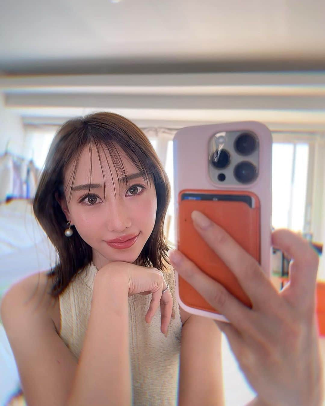 秋倉諒子さんのインスタグラム写真 - (秋倉諒子Instagram)「これ5月のメイク💄 女の子ってメイクと髪型で印象だいぶ変わるよね！ 今と全然違う。🤭 明日髪切りに行くんだーっ 次はどんな髪型にしようかな…♡  どんな髪型がすきー？」9月27日 22時42分 - ryokoak45