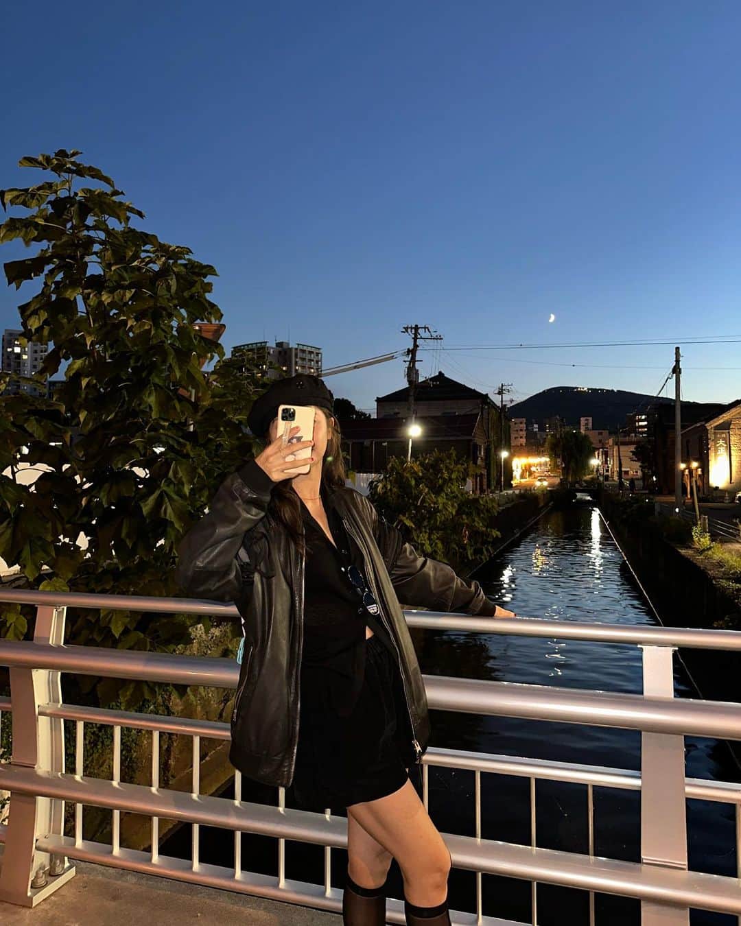 ソジン のインスタグラム：「Otaru, got ya 🌃🌙」