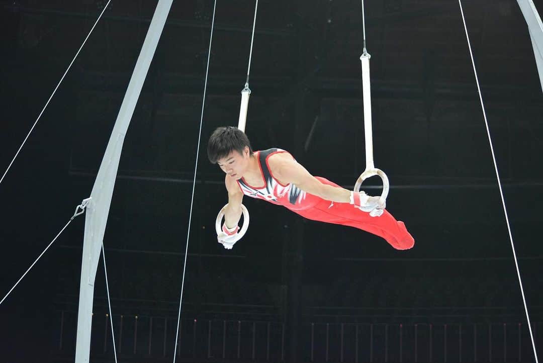 日本体操協会さんのインスタグラム写真 - (日本体操協会Instagram)「#世界体操 🇯🇵  アントワープ、大会会場にて🇧🇪 男子ポディウムトレーニングでした！  いよいよ…ですね😤🔥  #体操ニッポン  #antwerp2023   @antwerp2023  @figymnastics」9月27日 23時40分 - gymnasticsjapan
