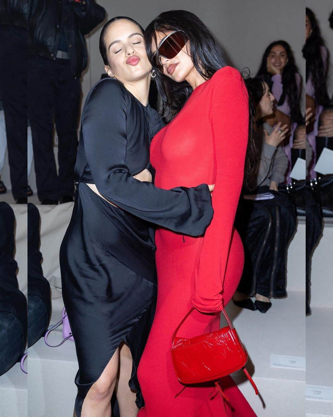 Just Jaredさんのインスタグラム写真 - (Just JaredInstagram)「Kylie Jenner steps out in a red hot dress for Acne Studios fashion show during Paris Fashion Week with Rosalia and Jordyn Woods #KylieJenner #JordynWoods #Rosalia Photos: Backgrid」9月28日 9時52分 - justjared