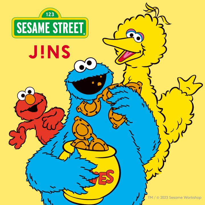 JINS PHILIPPINESのインスタグラム：「Japan's first ✨ Sesame Street prescription glasses are born! Together with Elmo and Cookie Monster at home and outside 🍪 Glasses "JINS x SESAME STREET" in collaboration with Sesame Street, which continues to be loved all over the world, will be launched today September 28, 2023  We offer ``at home,'' which is recommended for relaxing at home, and ``going out,'' which allows you to go out wearing your favorite items. The charm of the Sesame Street friends is expressed in every detail of the frame. In consideration of eco-friendliness, some parts of the frame are made of environmentally friendly resin material.  #JINS #SesameStreet」