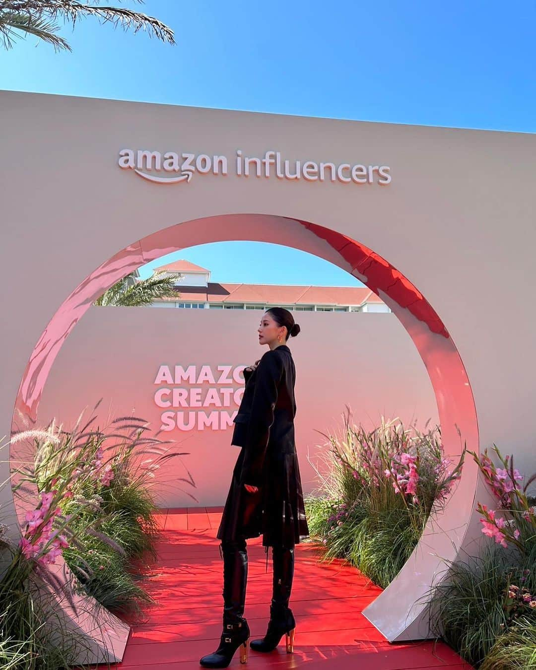 朝比奈彩のインスタグラム：「. . 昨日からサンディエゴで行われている、 Amazon creator summitに訪れています💓 . クリス・ジェンナーさんの貴重なお話を 聞く事ができました☻  . #amazonfashion  #amazonで発見 #アマゾン　#pr  @amazonfashionjp」