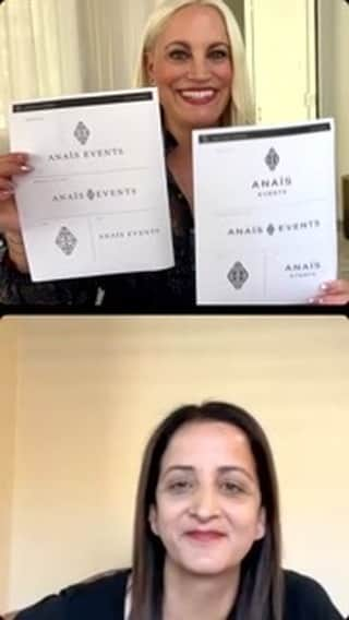 Ceci Johnsonのインスタグラム：「BRANDING | @anaisevents is getting a #CeciBrandMakeover ! We’re completely honored to redesign the branding for Amrit’s upscale event company in northern-California. Watch the presentation and please join our creative process and help vote on the new logo for Anais Events. Tell us your favorite logo option below in the caption. 1, 2, 3, 4 or?   If you are interested in a new logo design, we’re offering complimentary brand assessments for you. Just email us hello@cecinewyork.com or DM @cecinewyork . We’re here to help. 💌」