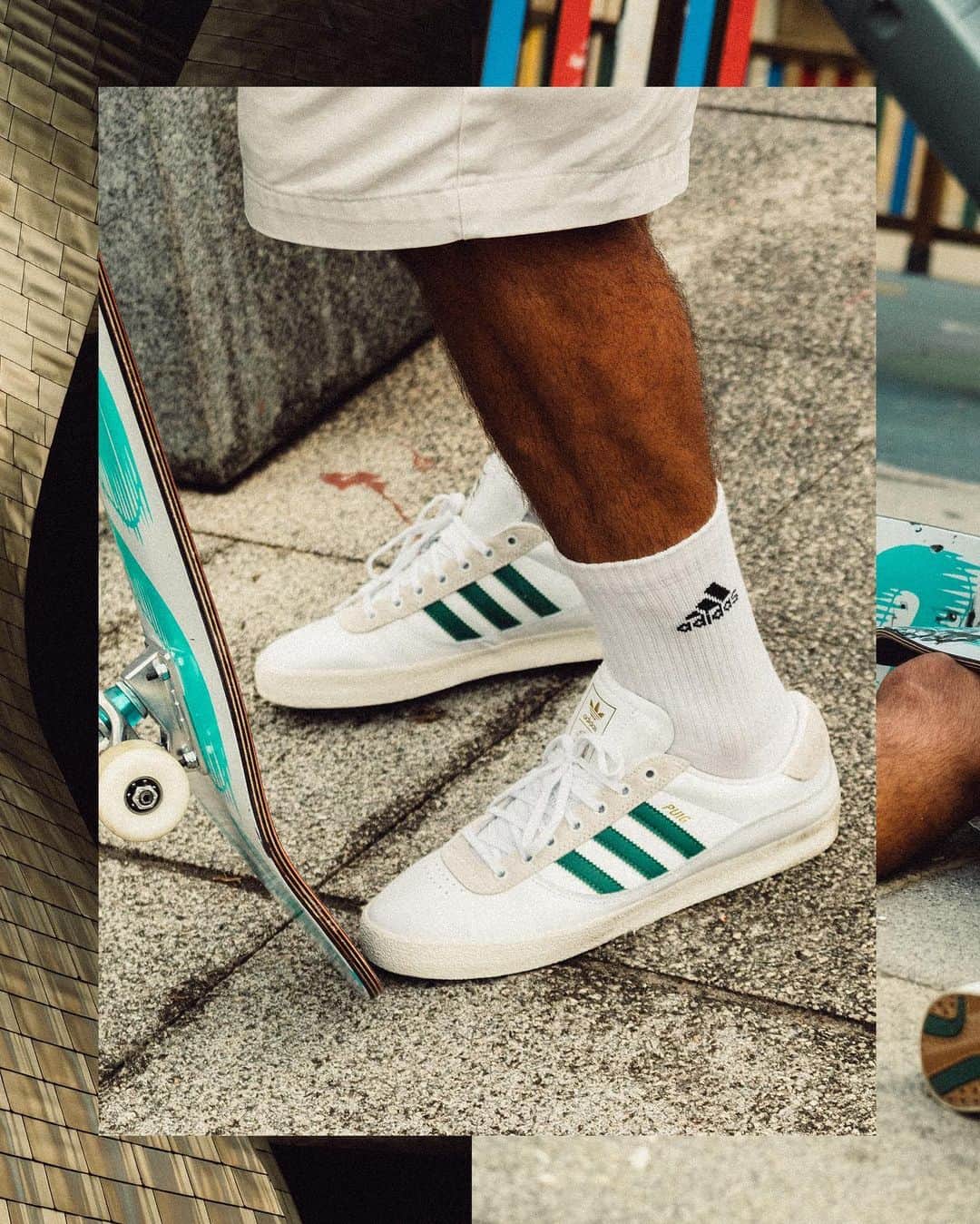 adidas Skateboardingさんのインスタグラム写真 - (adidas SkateboardingInstagram)「Precision & Style /// @lucaspuig Switch Back Tail in Bilbao, as seen in @thrashermag, @freeskatemag, and @soloskatemag 📚.  The new Puig Indoor in white & dark green is available now in finer skate shops and online at adidas.com/skateboarding  📸 @legallout 📹 @philzwijsen  #adidasSkateboarding #LucasPuig」9月28日 2時51分 - adidasskateboarding