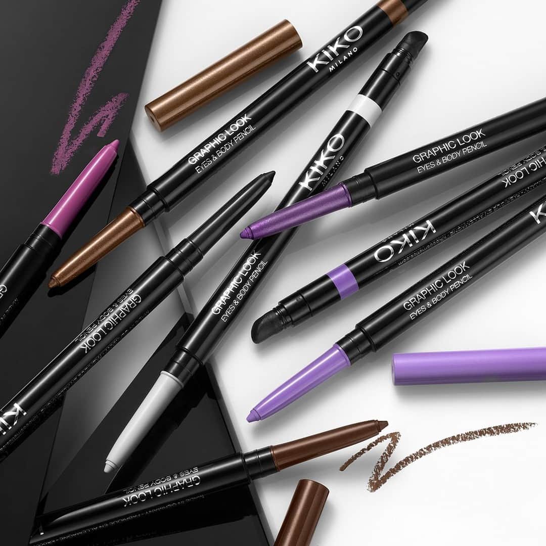 KIKO MILANOさんのインスタグラム写真 - (KIKO MILANOInstagram)「Embrace the versatility of our Graphic Look Eyes & Body Pencil! ✨ From smoky eyes to precise lines, and even intricate designs, this pencil is your go-to 🎨 Grab your favourite shade online and in #KIKOStores!⁣ ⁣ Graphic Look Eyes & Body Pencil 1, 3, 4, 5, 6, 7, 10」9月28日 4時00分 - kikomilano