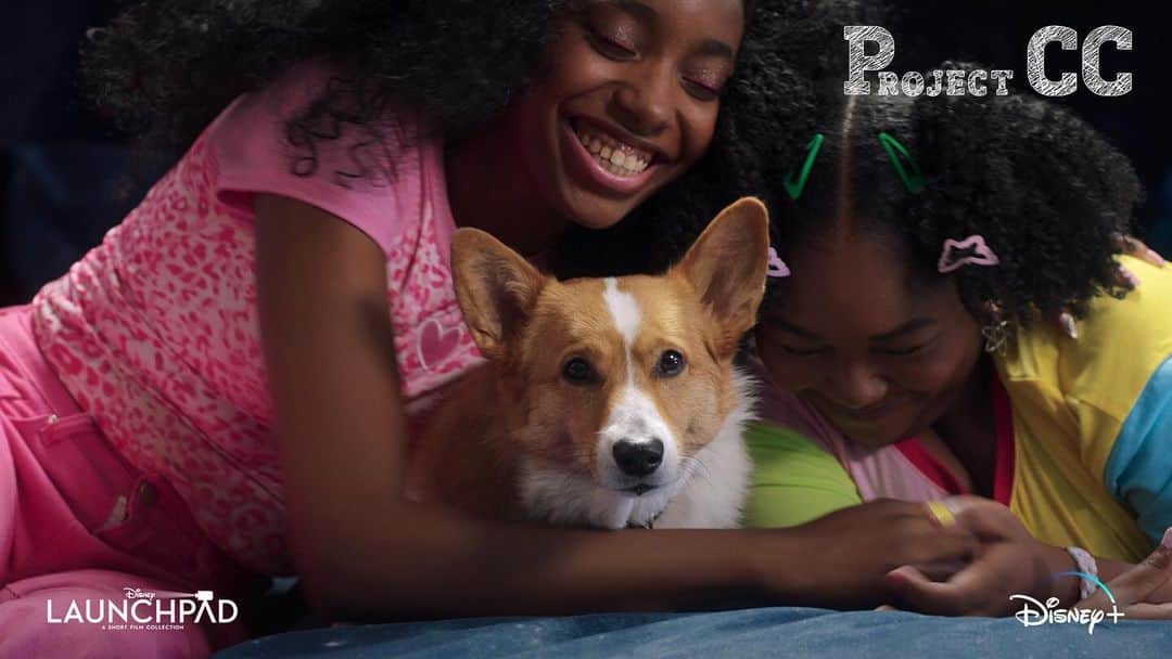 のインスタグラム：「"Project CC" 🎥 Directed by Cashmere Jasmine and written by Jasmine Johnson. Stream Disney’s #LaunchpadShorts September 29 only on @DisneyPlus.」