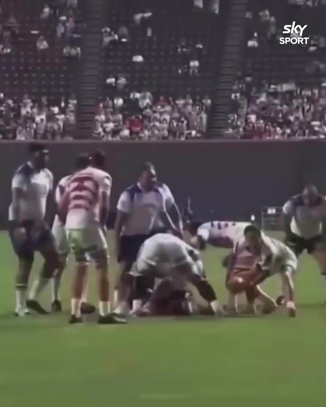 のインスタグラム：「Samoa took home the dub against Japan a few months ago.  They face each other Friday morning in France. Will our #SuperRugbyPacific stars make their mark again?  #RWC2023」