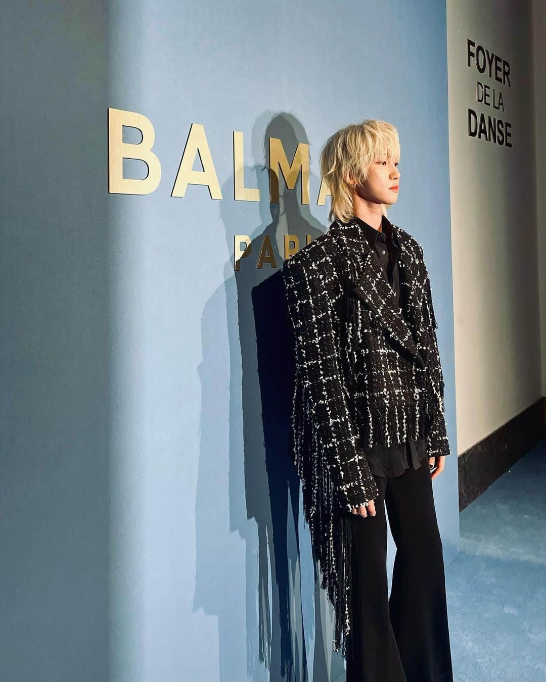 ディエイト（THE8）さんのインスタグラム写真 - (ディエイト（THE8）Instagram)「@balmain 🖤」9月28日 5時13分 - xuminghao_o