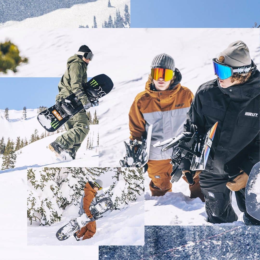 hurleyさんのインスタグラム写真 - (hurleyInstagram)「Our new snow gear features ...