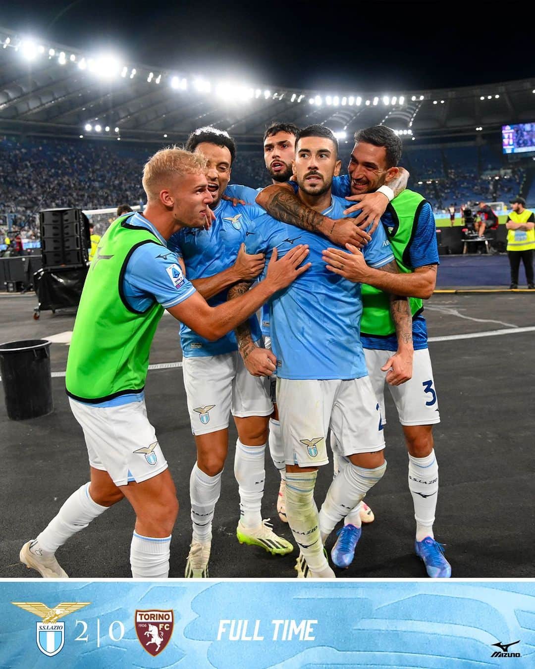 SSラツィオのインスタグラム：「Get in!! 💪🏻⚪️🔵  #CmonEagles 🦅」