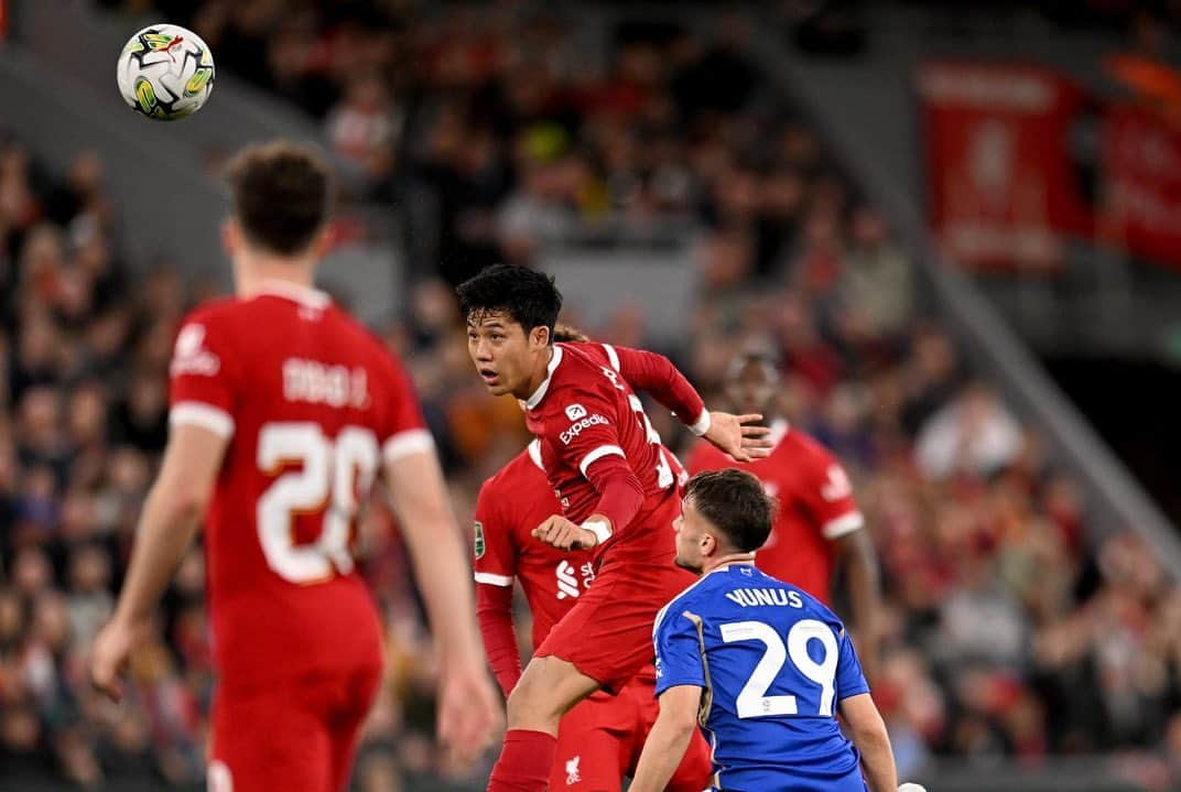 遠藤航さんのインスタグラム写真 - (遠藤航Instagram)「.. .Next round ✅ I’m happy to play as my first starting 11 in Anfield. I will keep trying. . #liverpool #anfield #carabaocup #win #football #samurai #⚽️ #🇯🇵  . #リバプール #カラバオカップ #遠藤航」9月28日 7時16分 - endowataru