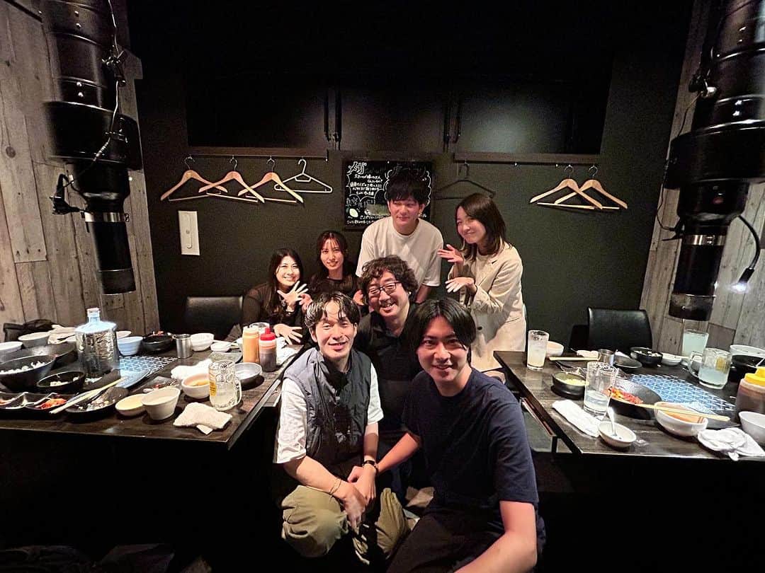 森川亮のインスタグラム：「社員と語り合う夜。」