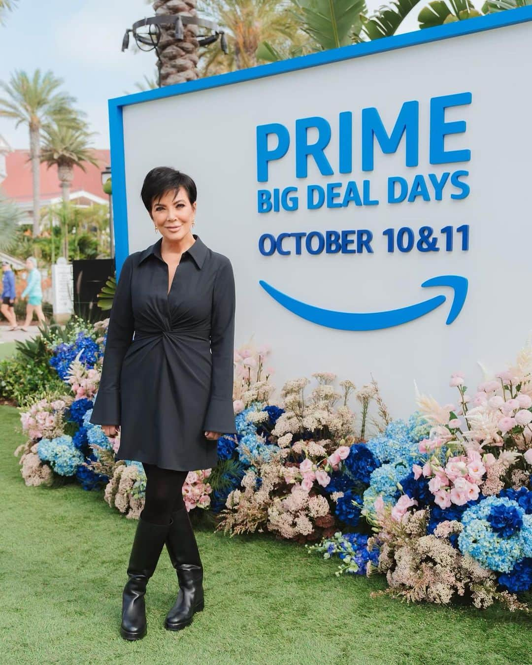 クリス・ジェンナーのインスタグラム：「Thank you @amazoninfluencerprogram for having me at the Amazon Creator Summit! It was so fun to be the special guest speaker where I got to share my #momager story, connect with so many @amazon creators, and get everyone excited for #Amazon’s Prime Big Deal Days event coming up on October 10 & 11 #ad」