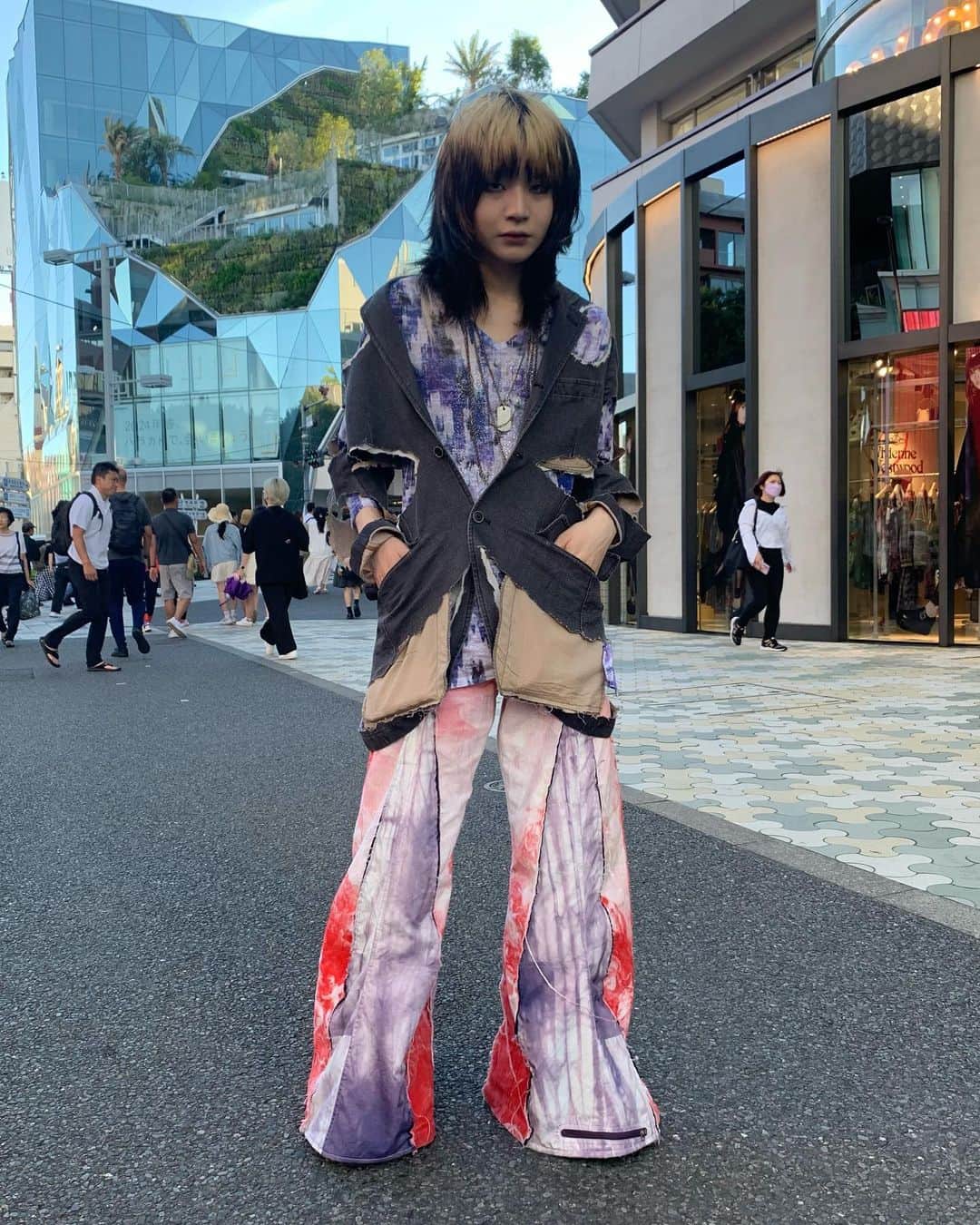 FRUiTSのインスタグラム：「09/2023 @kae.soga  in Harajuku  Hunter: @aoki_street.1985」