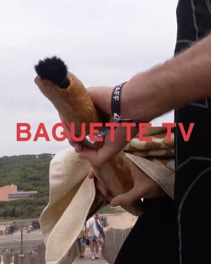 クイックシルバーのインスタグラム：「No webcast no worries: Enjoy Baguette TV Ep01  @quiksilver_festival in full swing 🥖」