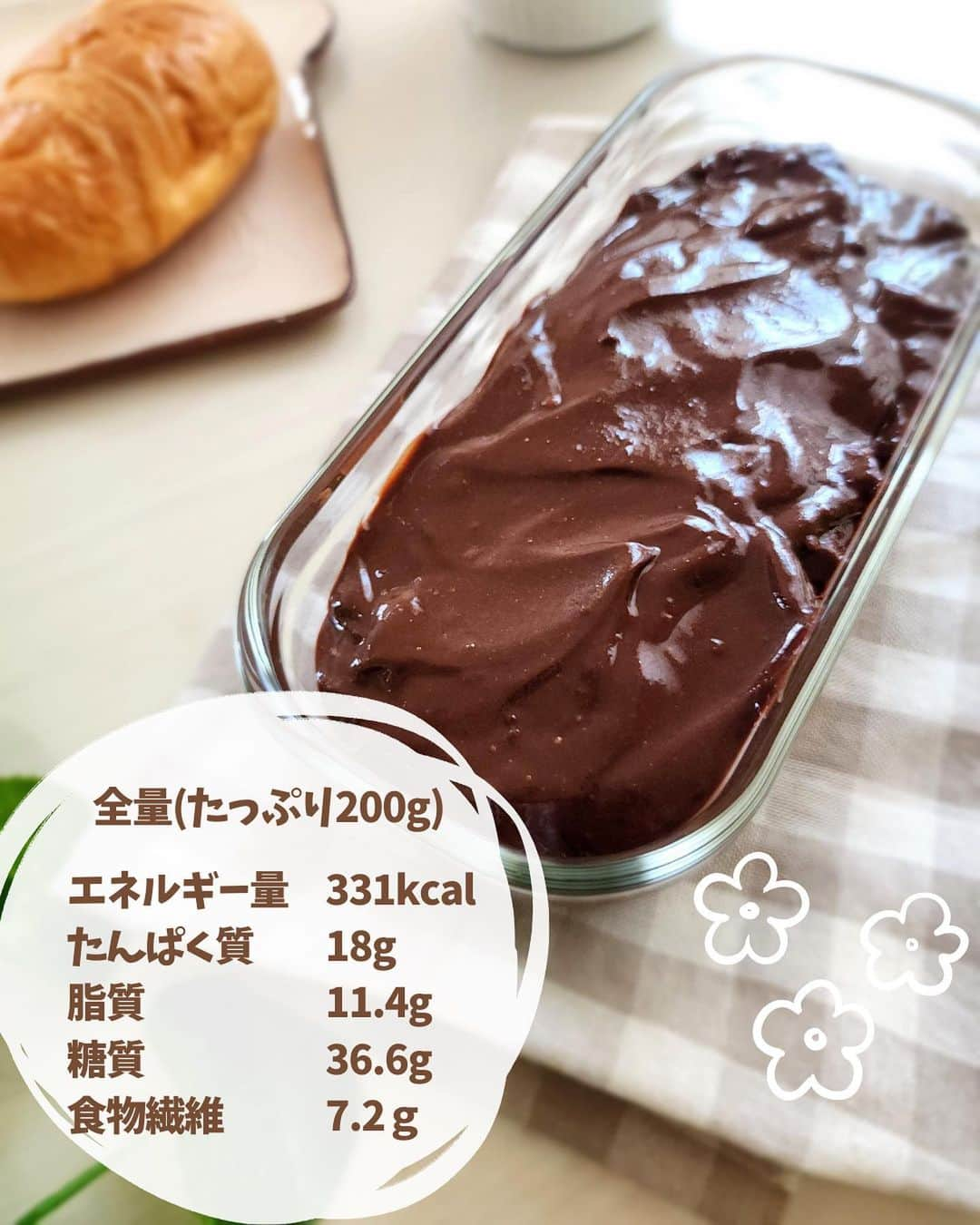 あやのさんのインスタグラム写真 - (あやのInstagram)「大好評！リピ率すごい！至高のチョコクリーム❤⠀ ⠀ 作りすぎてレシピ憶えた！って方もいるほど人気のレシピです🤭💕⠀ リールで載せて大好評だったので⠀ 見やすいように静止画でも残しておきます🥰💕💕⠀ ⠀ このレシピ、材料混ぜてレンチンで完成の手軽さ✨⠀ 冷やすまで5分でできる！⠀ 豆腐もバナナも使わないので⠀ ブレンダーでの攪拌ナシでなめらか〜なチョコクリームができちゃうのです🤭⠀ ⠀ もちろんチョコもオイルも不使用なので脂質も抑え目✊⠀ トーストにたっぷり塗ってもいいよ！！💕⠀ お子さんのおやつや朝ごはんにも安心して出せるかと思います🥰⠀ ⠀ バナナにのっけてチョコバナナにしたり⠀ クラッカーをディップしたり⠀ そのまんまはむはむ食べても！⠀ ⠀ イチオシの食べ方は【冷凍】！💕💕⠀ ナッツやフルーツのっけて凍らせてみて😍⠀ もうこれは大革命のうまさです🤤⠀ カチカチにならずなめらかなチョコアイスの完成！！！⠀ ぜひやってみてくださいね🥰✨⠀ ⠀ みなさんのお気に入りの食べ方があればぜひぜひコメントで教えてください🥰💕⠀ ⠀ つくったよ！って方は@ayn163_diet とつけて報告してもらえたら泣くほど嬉しいです😭😭😭💕⠀ ⠀ ではでは！楽しいダイエットライフを…🌹⠀ ⠀ ⠀ 今日も見てくださりありがとうございます🥰💫⠀ ⠀ #ダイエット #ダイエットレシピ  #ダイエットスイーツ #ダイエットスイーツレシピ #チョコクリーム #低糖質レシピ #低糖質スイーツ #低糖質スイーツレシピ #低糖質チョコ　#ヘルシースイーツ」9月28日 21時00分 - ayn163_diet