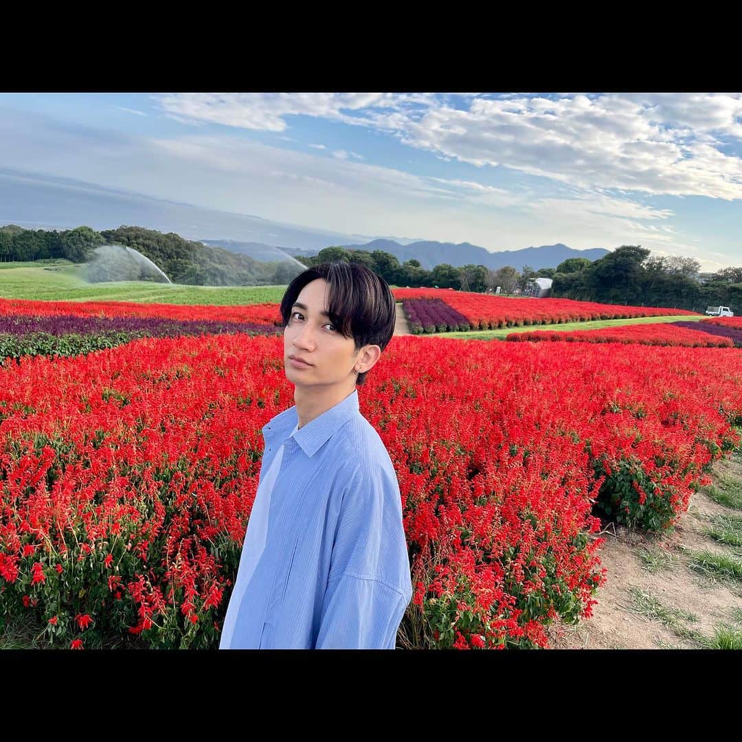 のインスタグラム：「無加工天然でこの色合い。。  ビューティでした🌺」