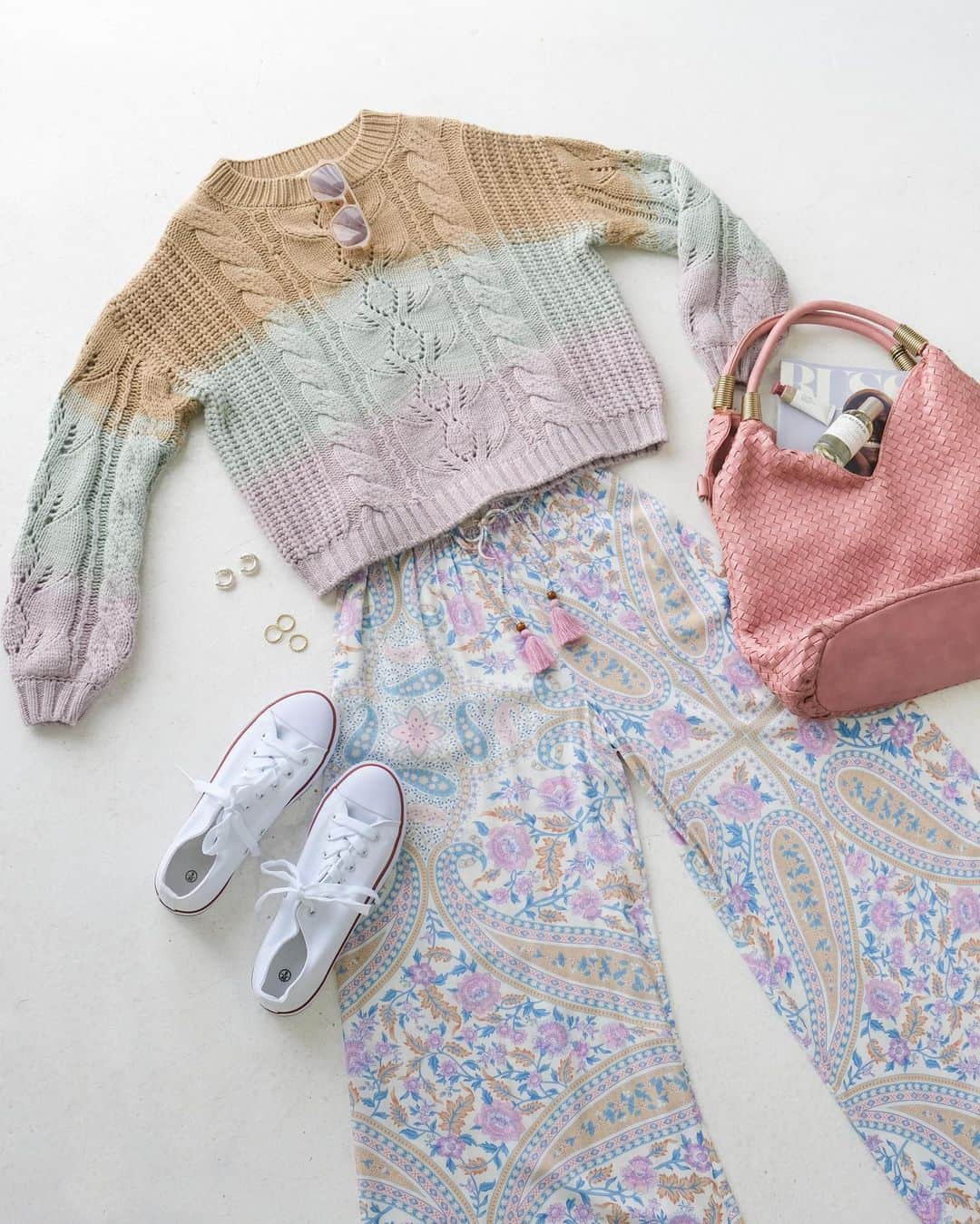 SPELLのインスタグラム：「A tonal dream 💭 our Midsummer Dream Knit ever so cosy and thoughtfully crafted using RWS wool ~ kinder on people + planet 🌿」