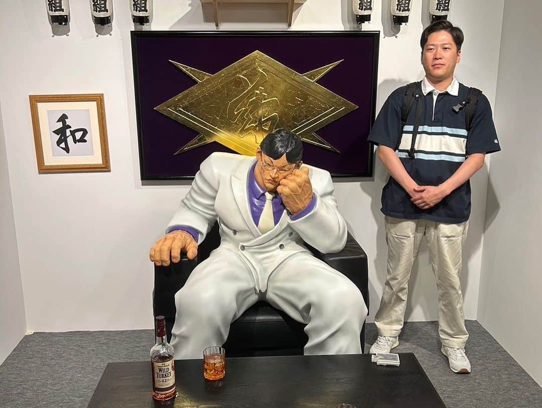 羽尻紘規さんのインスタグラム写真 - (羽尻紘規Instagram)「. そういやこの前、 刃牙展行って来ました ジャックハンマー、デカすぎて面白かったです」9月28日 12時05分 - hajirihiroki