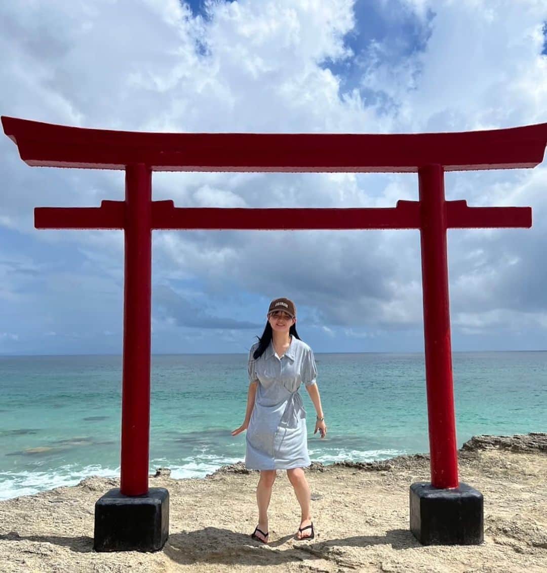 園田あいかさんのインスタグラム写真 - (園田あいかInstagram)「⛩  また行きたいな〜 凄く神秘的で パワー沢山もらった場所だった𓂃𓈒𓏸︎︎︎︎⁡」9月28日 12時25分 - for__offwhitey_9