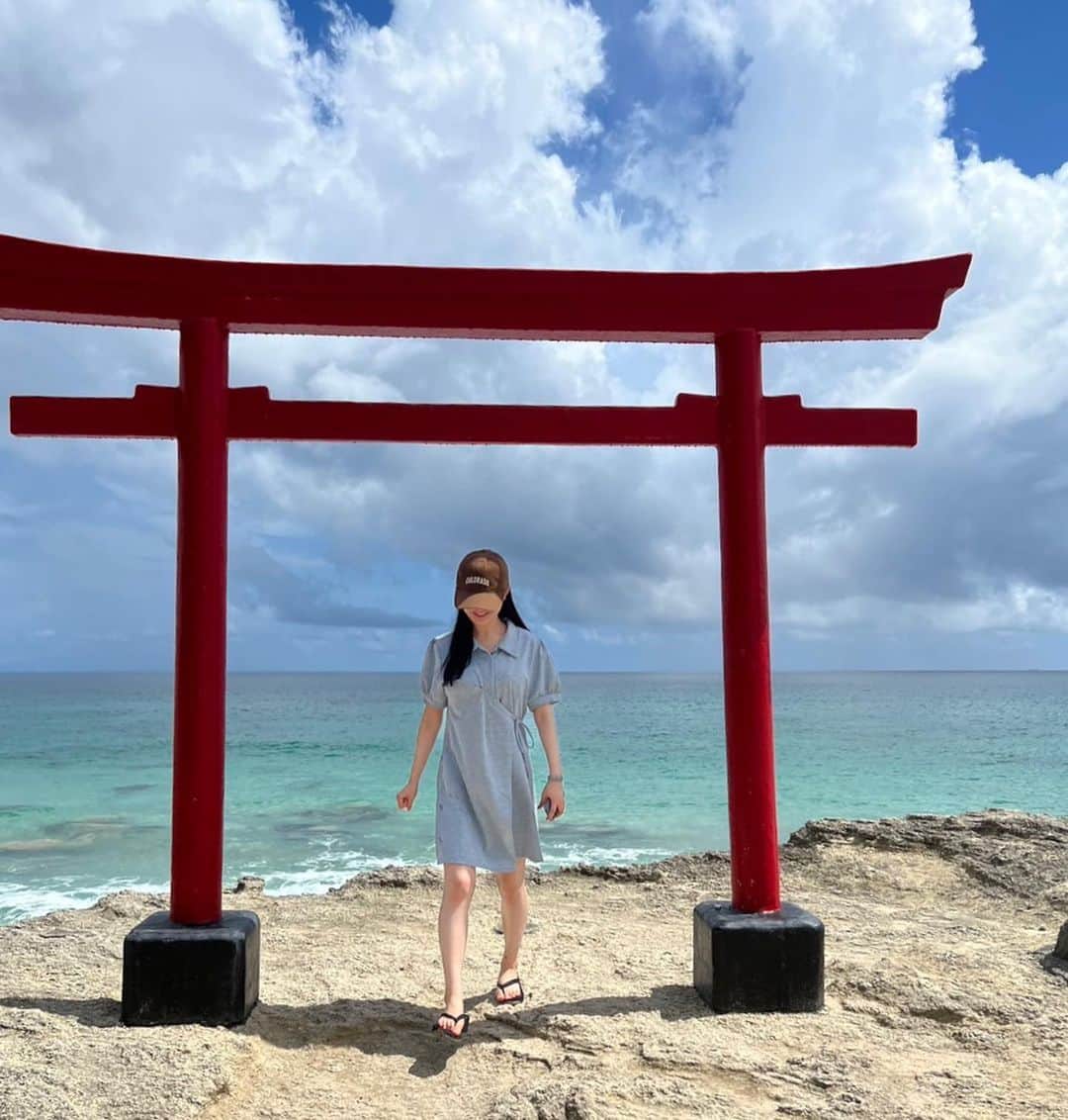 園田あいかさんのインスタグラム写真 - (園田あいかInstagram)「⛩  また行きたいな〜 凄く神秘的で パワー沢山もらった場所だった𓂃𓈒𓏸︎︎︎︎⁡」9月28日 12時25分 - for__offwhitey_9