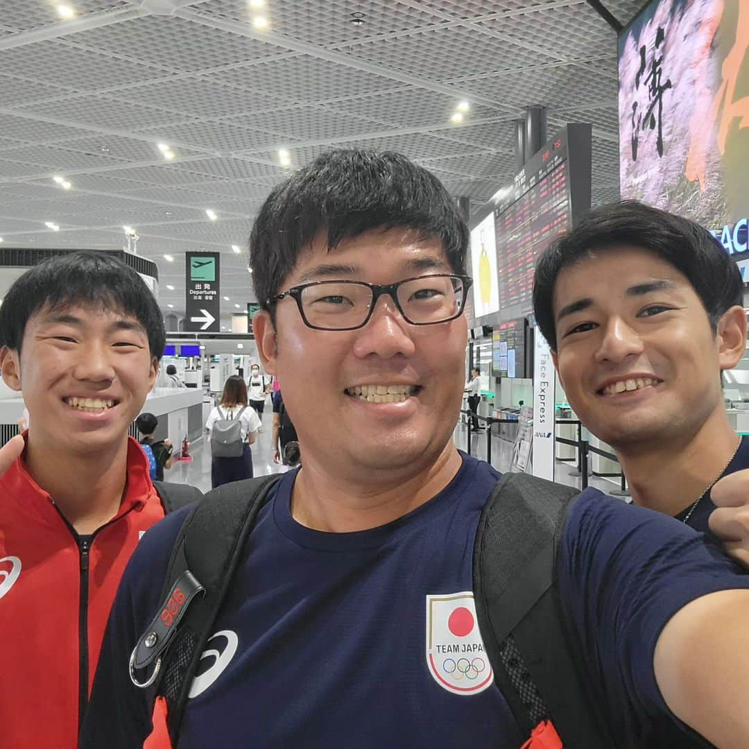 古川高晴のインスタグラム：「アジア競技大会に行ってきます❗ 頑張ってきます❗  #asiangames  #teamjapan」