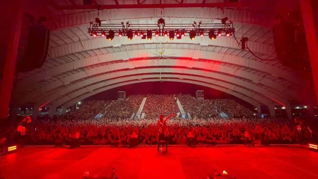 のインスタグラム：「Thank you for coming to THE BABYKLOK TOUR 2023 in Maryland Heights⚾️  #BABYMETAL #BABYMETALWORLDTOUR2023 #THEBABYKLOKTOUR #MARYLANDHEIGHTS」